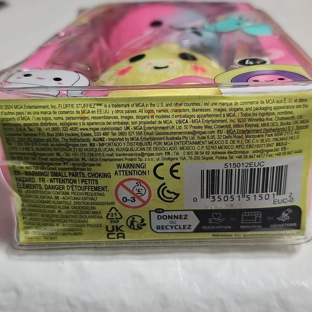Fluffie Stuffiez Shake & Unicorn Mini Collectible, Surprise Reveal New